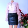 Thrift Leather skirt