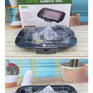 Portable electronic barbecue grill.a