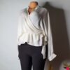 women's Thrift top size: 16-18 colour: white
